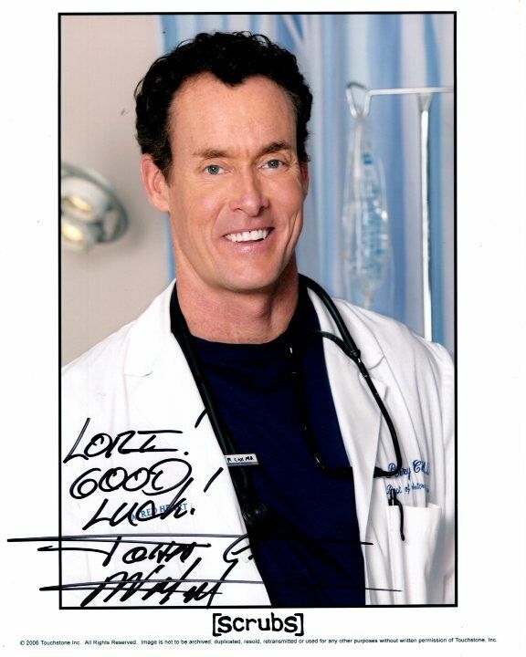 JOHN C. MCGINLEY Autographed Signed SCRUBS DR. PERRY COX Photo Poster paintinggraph - To Lori