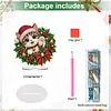 Holiday Series Special Shaped 2D Flat DIY Pearl Art Diamond Painting Ornament