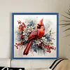 Cardinal - 11CT Counted Cross Stitch - 40*40cm - Bird