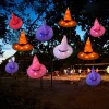 Halloween Chapeau de Sorci&egrave;re Rougeoyant Led Magicien