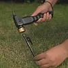 4/8 Pack Forged Steel Tent Pegs with Storage Bag Forged Steel Stakes for Camping