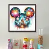 Skull-11CT Stamped Cross Stitch 40*70cm(Big Size)