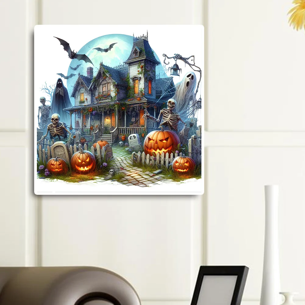 Diamond Painting - Full Round Drill - Halloween Horror Nights(Canvas|40*40cm)
