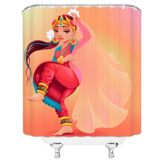 

Shower Curtain – Dafield African Sexy Girl-180*180cm, 501 Original