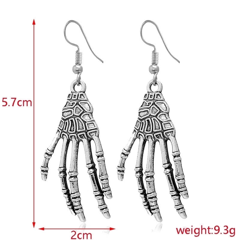 6 Pieces Gothic Cat Spider Alloy Women’S Drop Earrings 1 Pair
