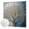 DIY Pearl Painting Tree of Life for Home Wall Decor with Frame(30*30cm)