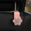 Plaid Floral Car Backseat Hanger Hooks for Bags and Purse