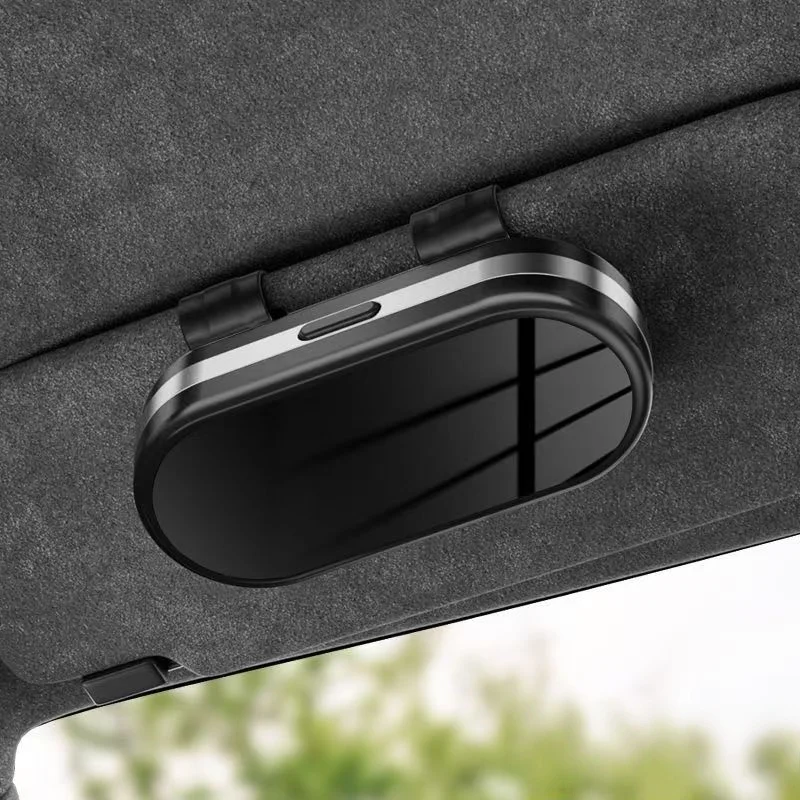 Car glasses case sun visor glasses storage box