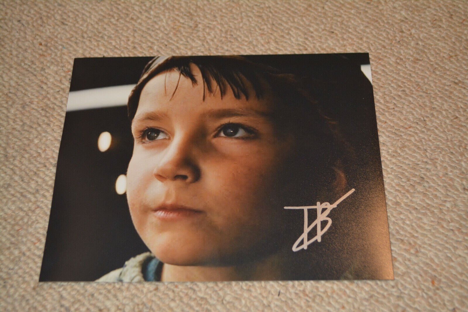 TEMIRLAN BLAEV signed autograph In Person 8x10 (20x25 cm) STAR WARS LAST JEDI