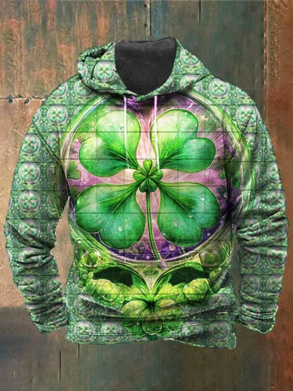 Unisex Art Skull Print Heavyweight Hoodies