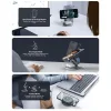 3-in-1 Foldable Magnetic Wireless Charging Stand with 15W Fast Charging Compatible with iPhone, Apple Watch, and AirPods