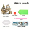 Diamond Painting Acrylic Winter Snowman Desktop Art Kits for Home Office
