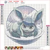 Pokemon Eevee - Rundbohrer Diamant Malerei - 30*30CM