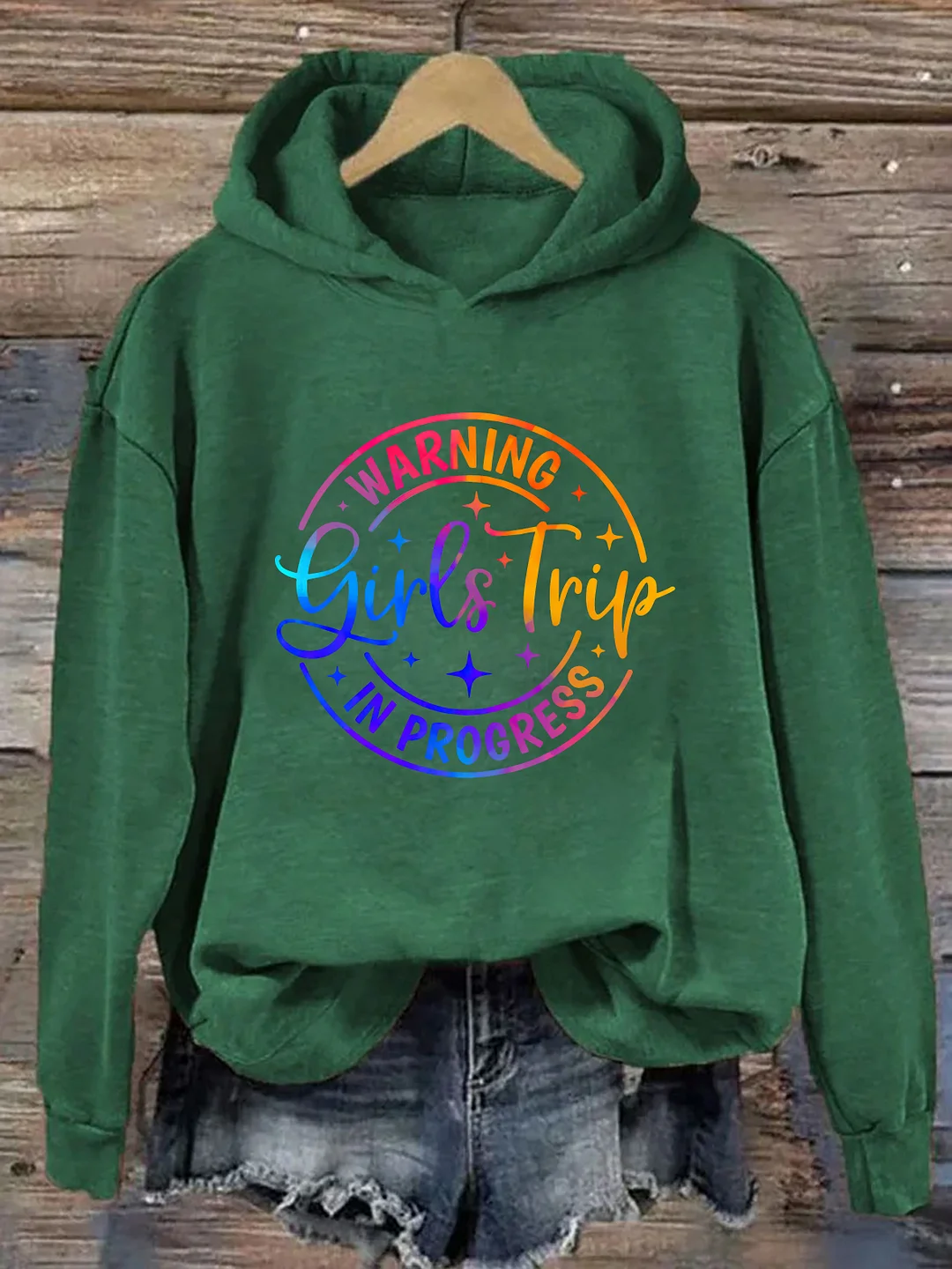Warning Girls Trip In Progress Hoodie