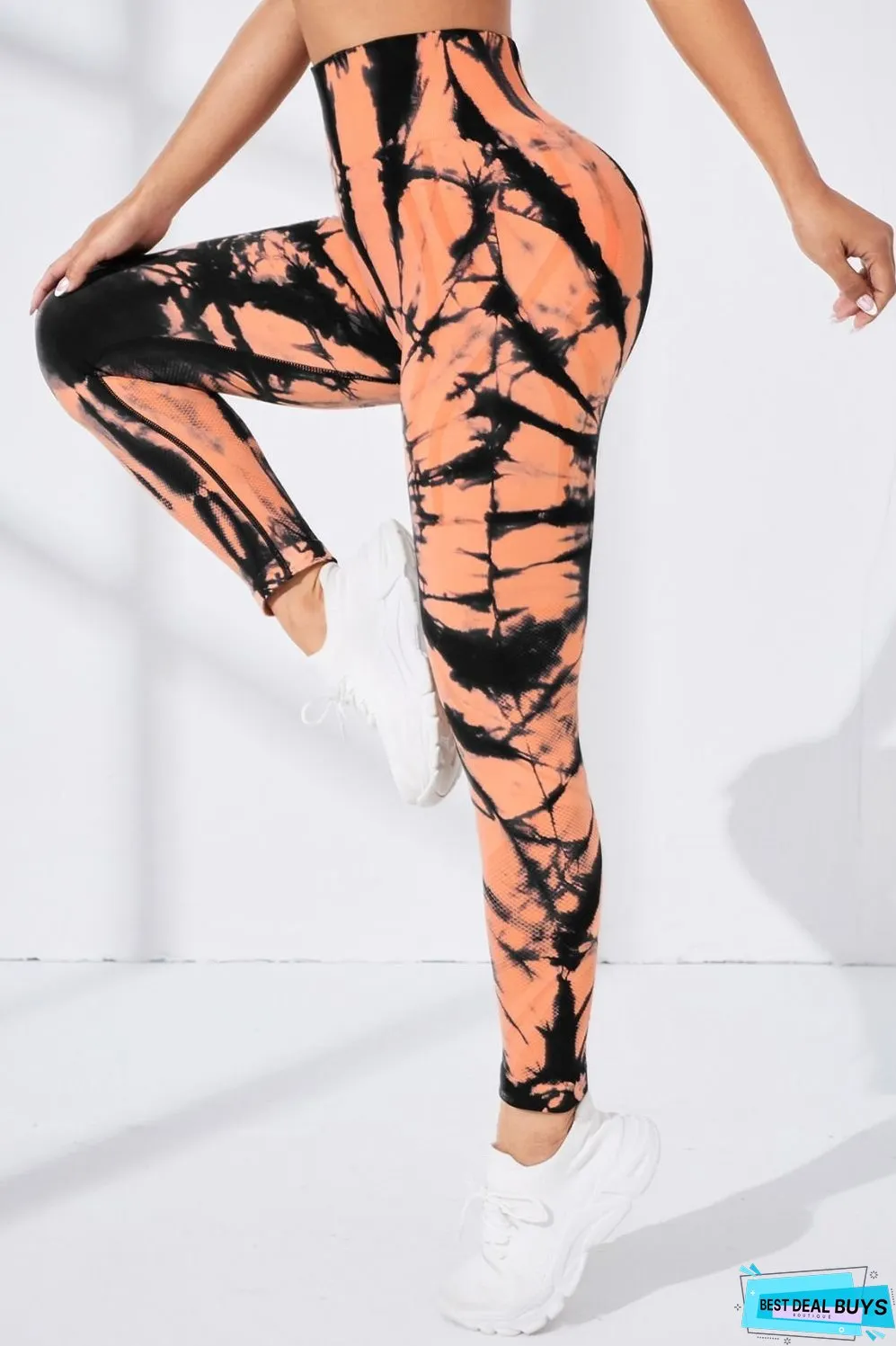 Wide Waistband Long Active Pants