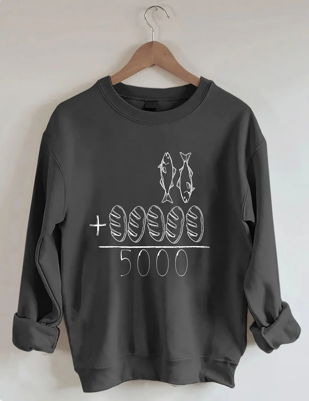 Jesus Feeds The 5000 Sweatshirt
