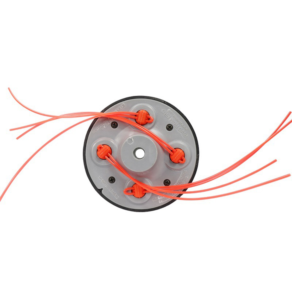 

4 Lines Brush Concave-convex Disc Grass Trimmer Head String Trimmer Cutter, 501 Original