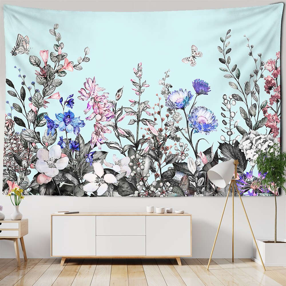 

Wall Tapestry - Botanical Wildflower-150*130cm, 501 Original