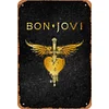 Bon Jovi - Vintage Metal Signs - 20*30cm/30*40cm - Music