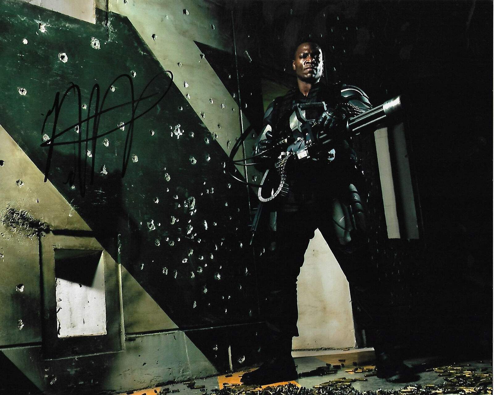 ADEWALE AKINNUOYE-AGBAJE G.I. JOE AUTOGRAPHED Photo Poster painting SIGNED 8X10 #4 HEAVY DUTY