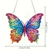 Diamond Painting Acrylic Colorful Butterfly Hanging Pendant