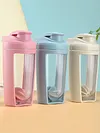 500ml Protein Shaker Bottle Leak Proof Cup for Protein Mixes Supplement Shakes