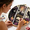 Spooky Trio 11CT 3-Strand Full Stamped Cross Stitch Kit 45*45cm