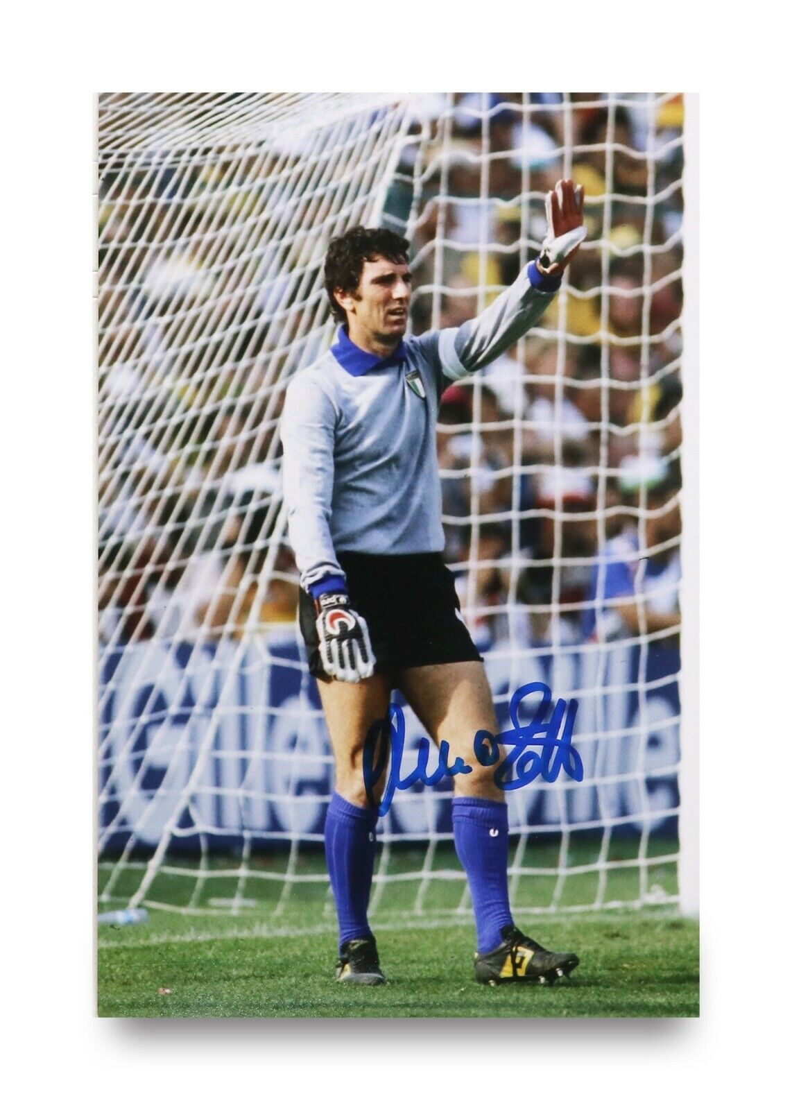 Dino Zoff Signed 6x4 Photo Poster painting Italy Goalkeeper Juventus Autograph Memorabilia + COA