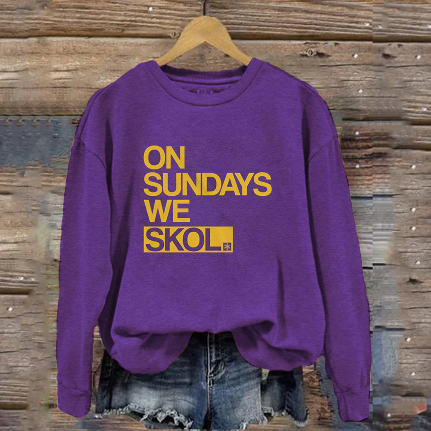 On Sundays We Skol Sweatshirt