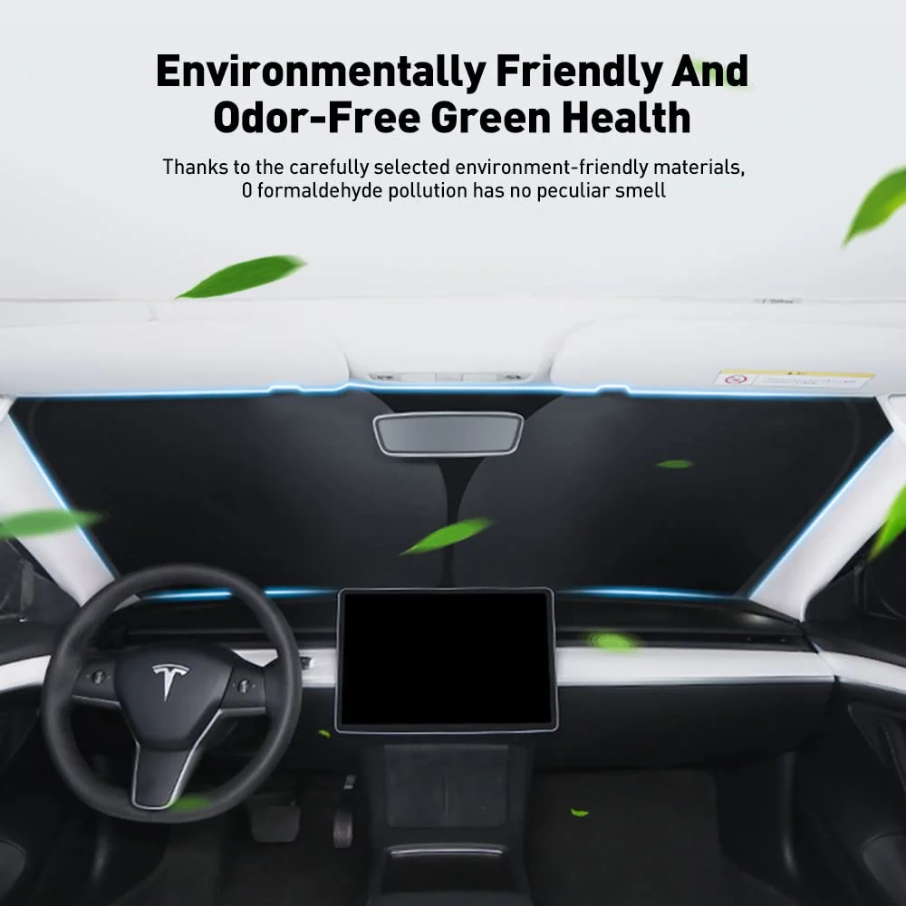 YONZEE Tesla 8PCS Sunshade Set for Tesla Model Y