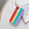 2023 Lovely Stress Reliever Silica Protective Case For iPhone 12 Pro Max 12 Mini 11 Pro Max