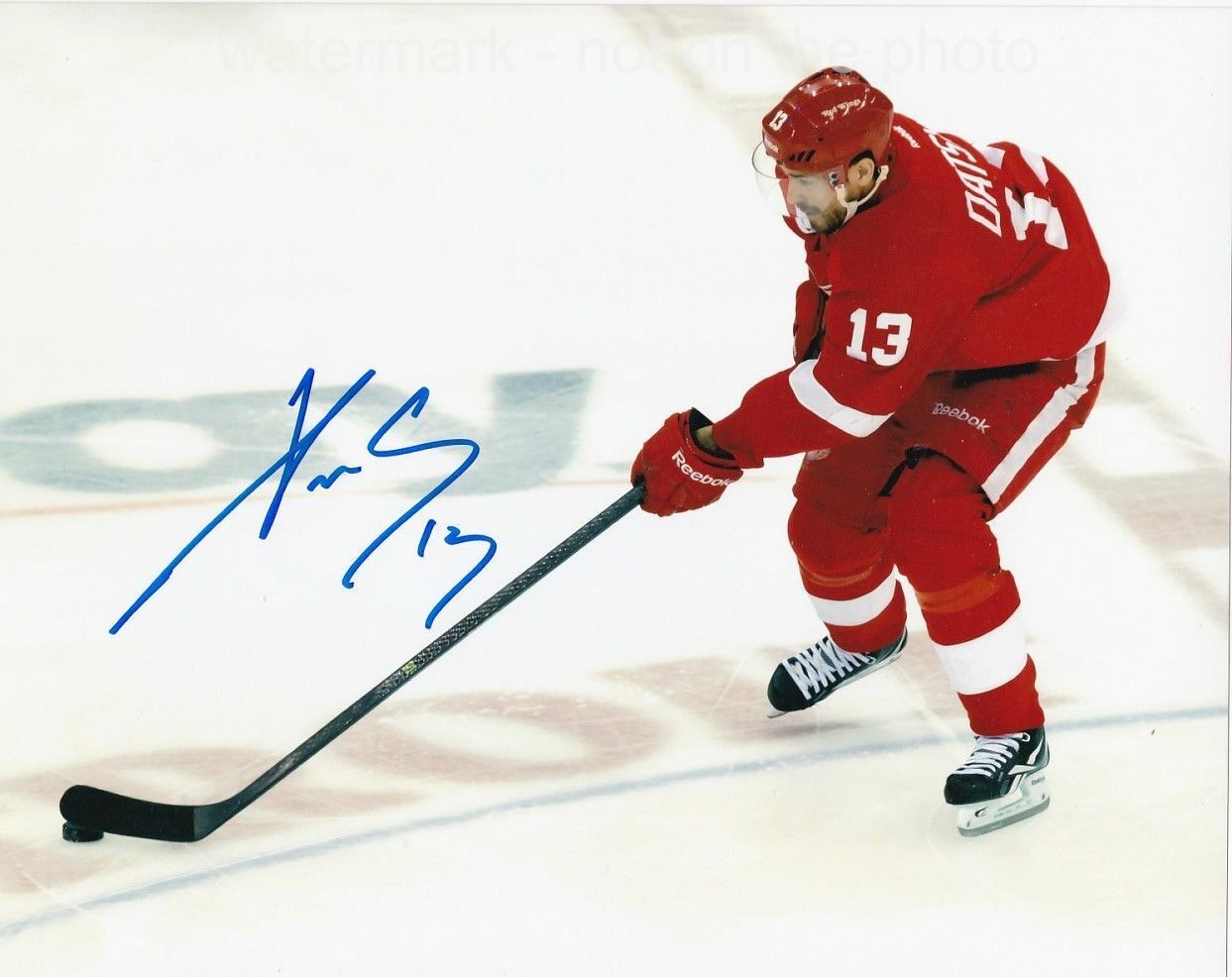 PAVEL DATSYUK SIGNED AUTOGRAPH 8X10 Photo Poster painting DETROIT RED WINGS