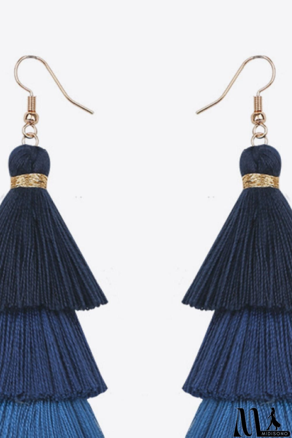 MidiSono - Layered Tassel Earrings