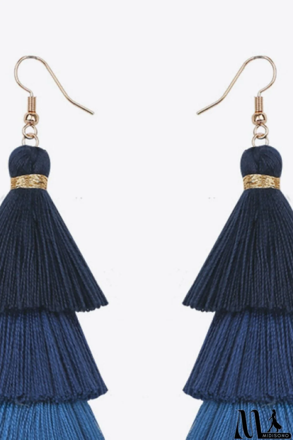 MidiSono - Layered Tassel Earrings