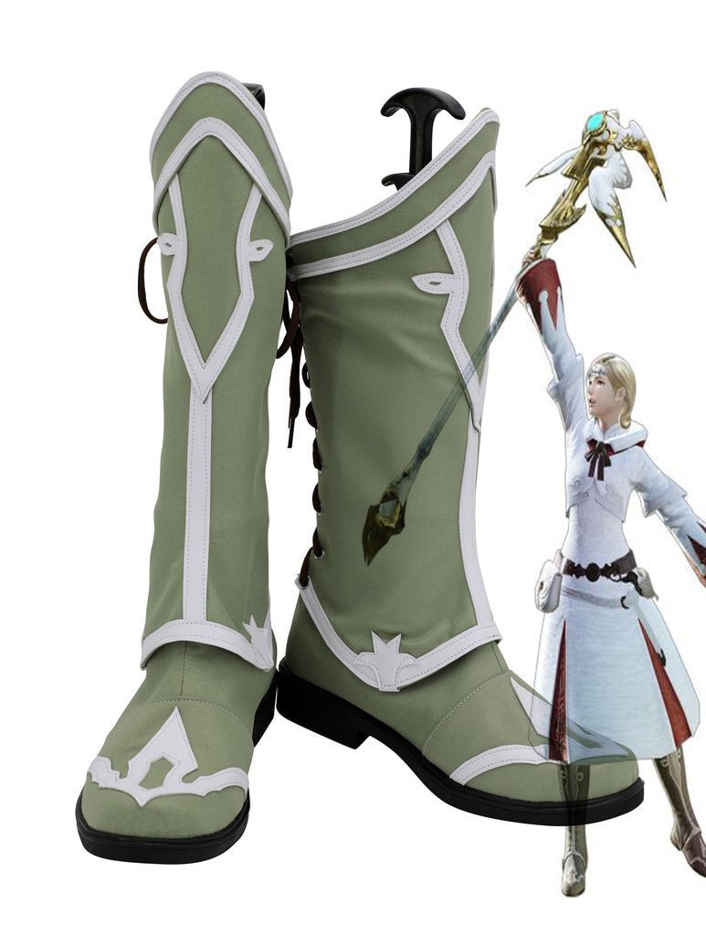 final fantasy  white mage cosplay shoes