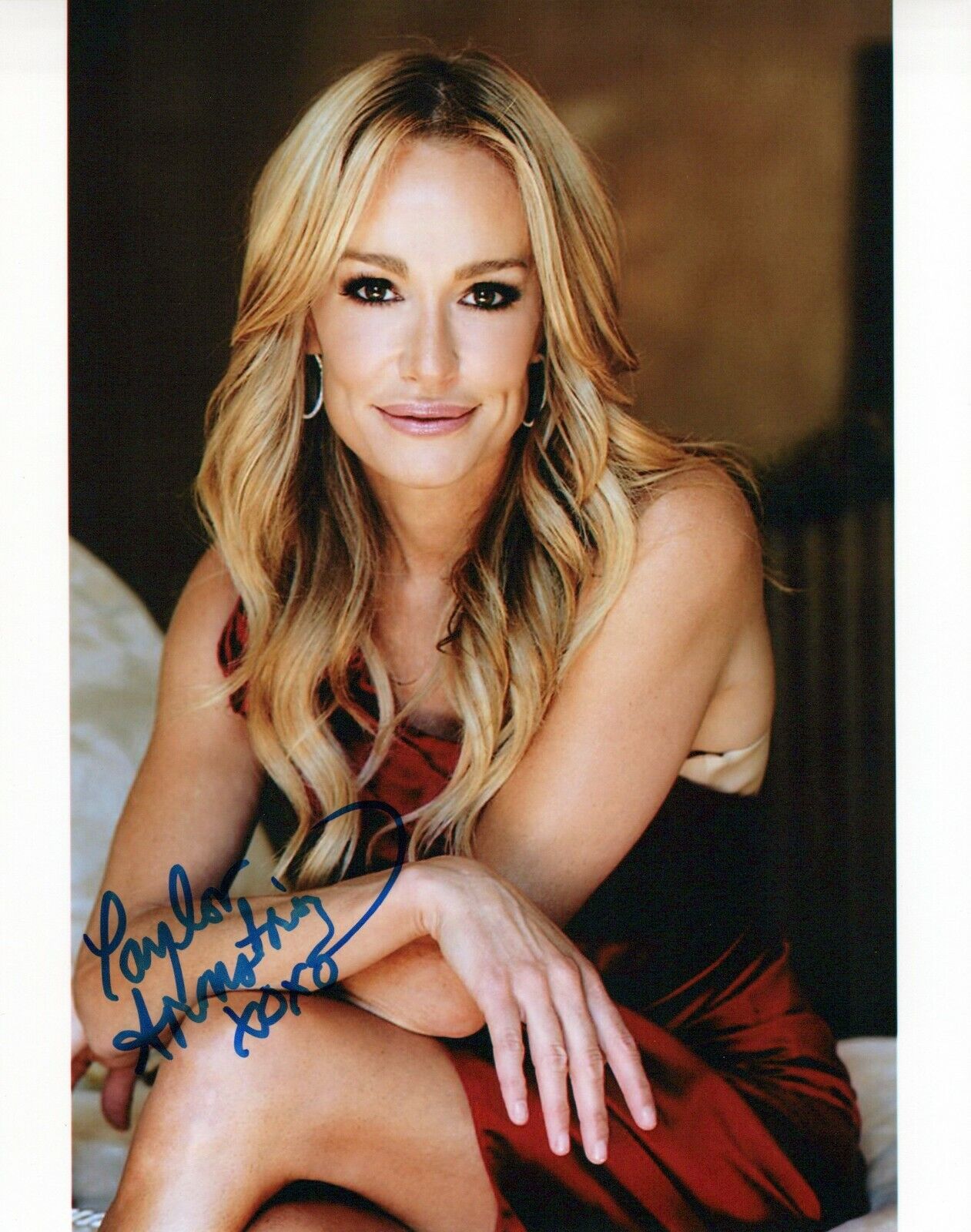 Taylor Armstrong glamour shot autographed Photo Poster painting signed 8x10 #3