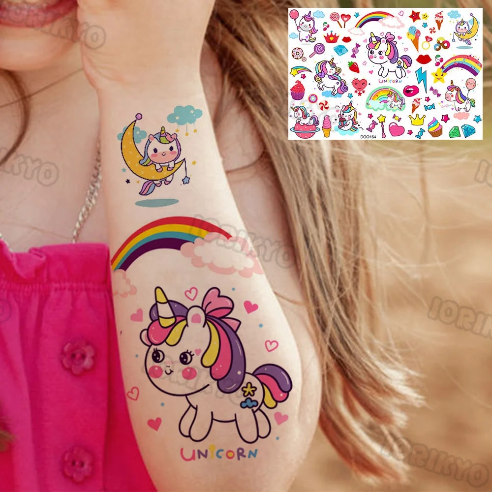 Roaring T-Rex Temporary Tattoo For Kids Boy Son Girls Fake Dinosaur Tattoo Sticker Cartoon Egg Tiny Tatoos Toddler Hands Arm