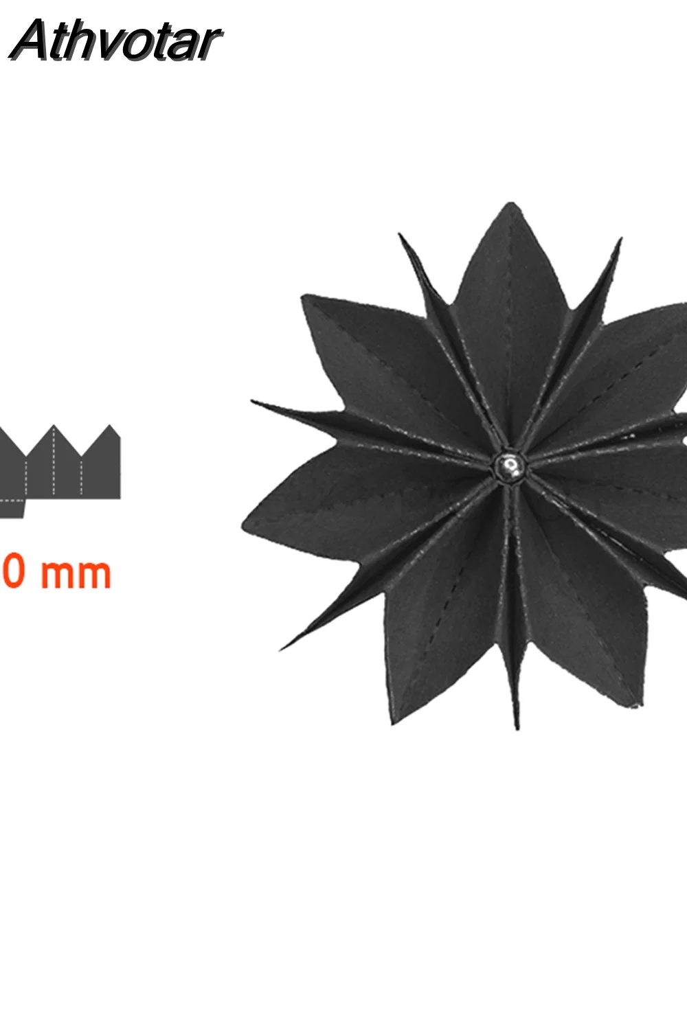 Athvotar styles 3D Folded Stars Creative Metal Cutting Dies for DIY Scrapbooking Paper Cards Crafts Making 2023 New