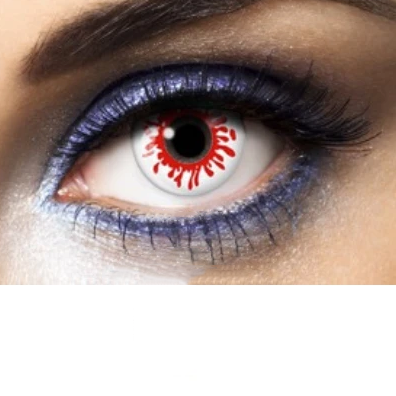 Halloween Trauma Red Coloured Contact Lenses