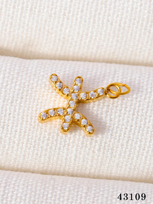 1 Piece 1 Set 304 Stainless Steel Constellation Pendant Chain Jewelry Accessories