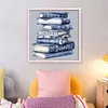Blue Porcelain Books - 11CT Stamped Cross Stitch 40*40cm tapestrymarket