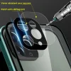 Coque Transparente magnétique pour iPhone avec Boucle Bouble Face