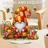 Diamond Painting Acrylic Single Sided June Gnome Ornaments Tabletop Home Office Decor