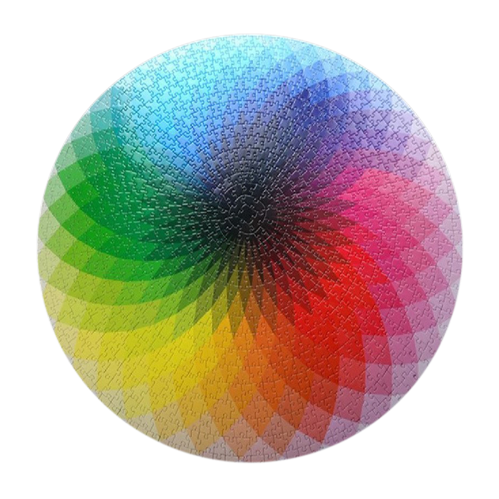 

Psychedelic - 1000pcs Special Shaped Jigsaw Puzzle, 501 Original