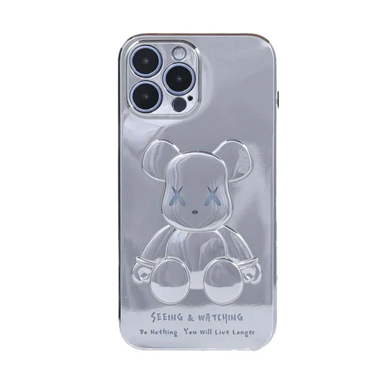 3D Phone Case | Reflective Bear