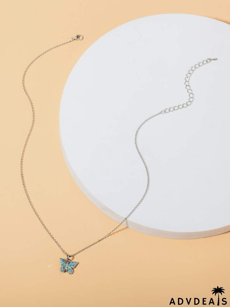 Butterfly Charm Necklace