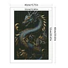 (Stamped/Counted) Dragon - 11CT Cross Stitch 40*60cm/15.75*23.62in(Big Size)