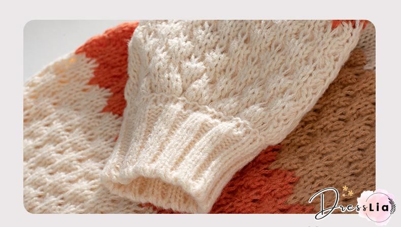 Ethnic Print Patchwork Long Sleeve Cardigan For Women