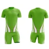 Top Quality Sports Wear 100 % Polyester Soccer Uniform Soccer Jersey and Shorts Own Your Design Team Wear Soccer Uniform