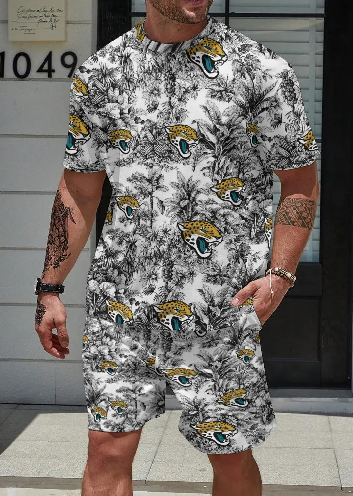 Jacksonville Jaguars Limited Edition Top And Shorts Two-Piece Suits